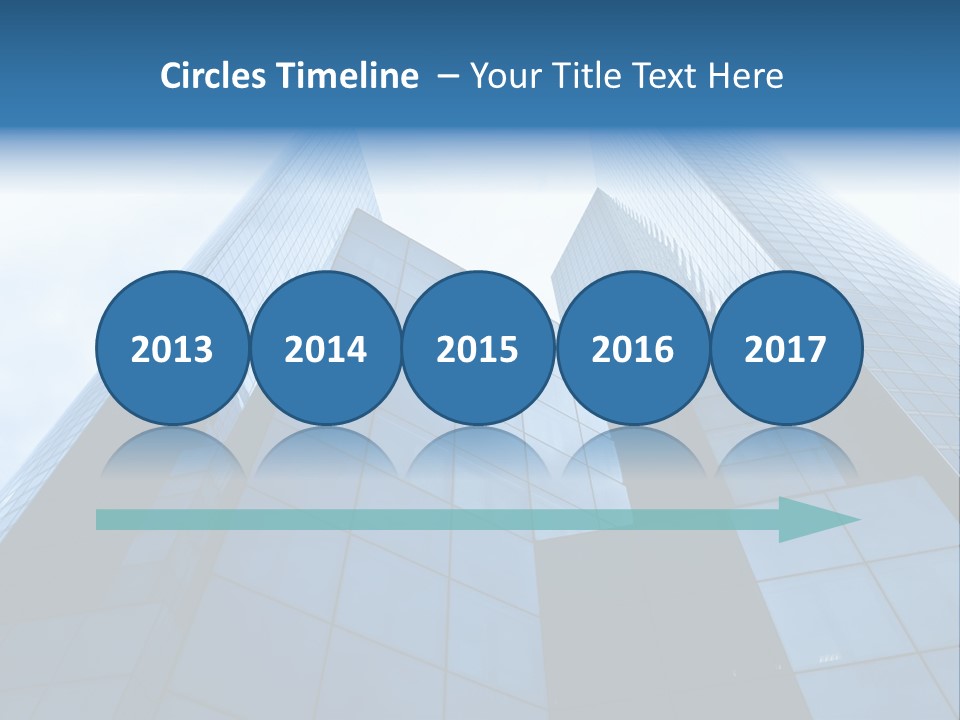Office Group Tower PowerPoint Template