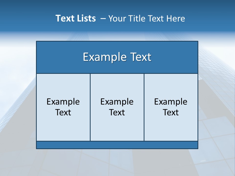 Office Group Tower PowerPoint Template