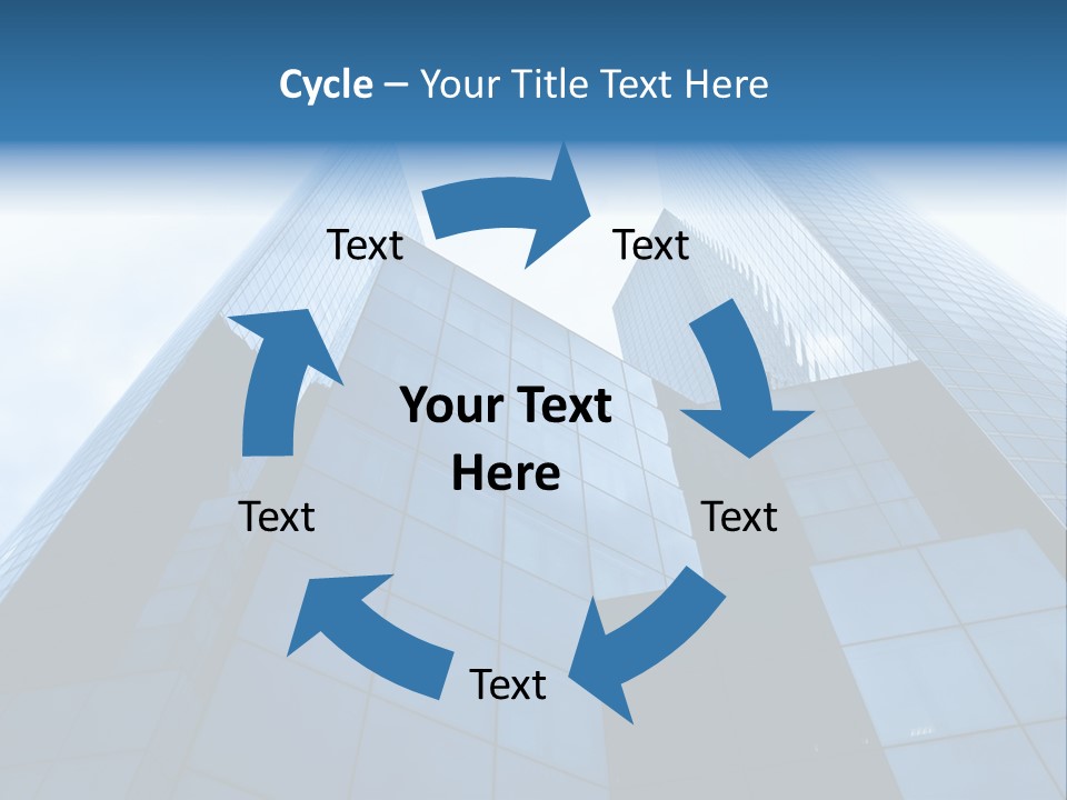 Office Group Tower PowerPoint Template