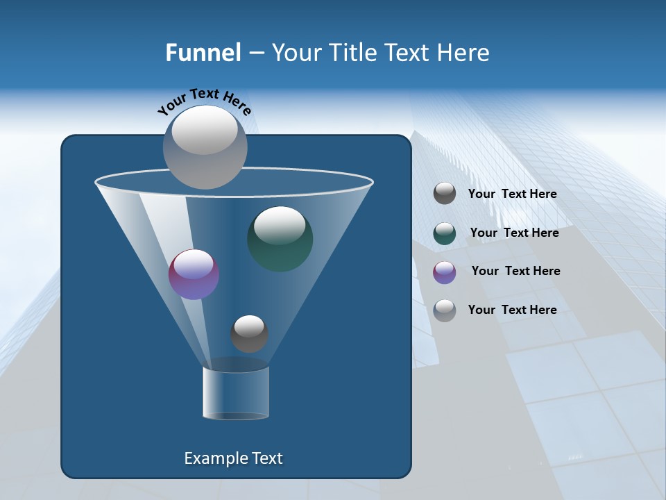 Office Group Tower PowerPoint Template