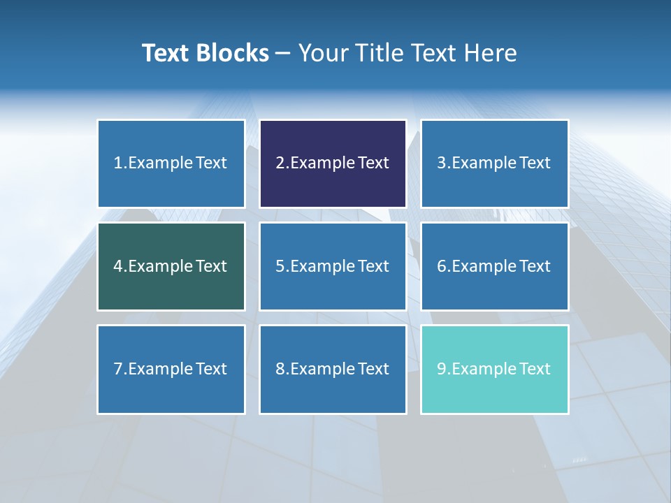 Office Group Tower PowerPoint Template