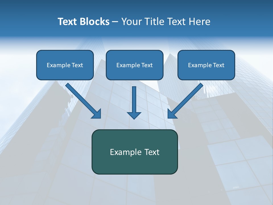 Office Group Tower PowerPoint Template