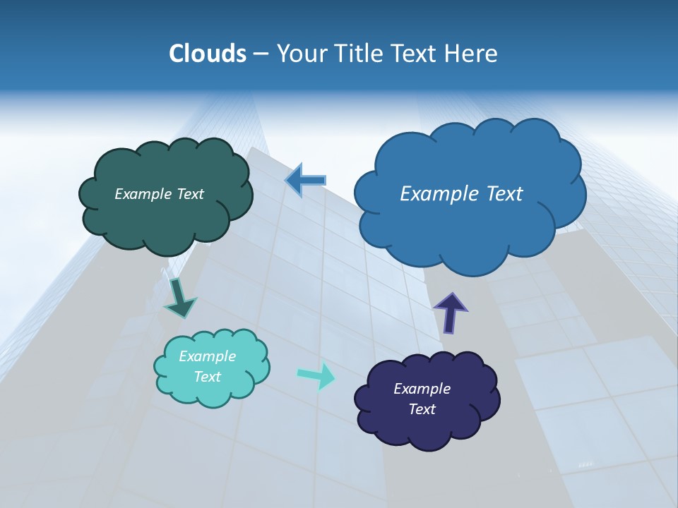 Office Group Tower PowerPoint Template