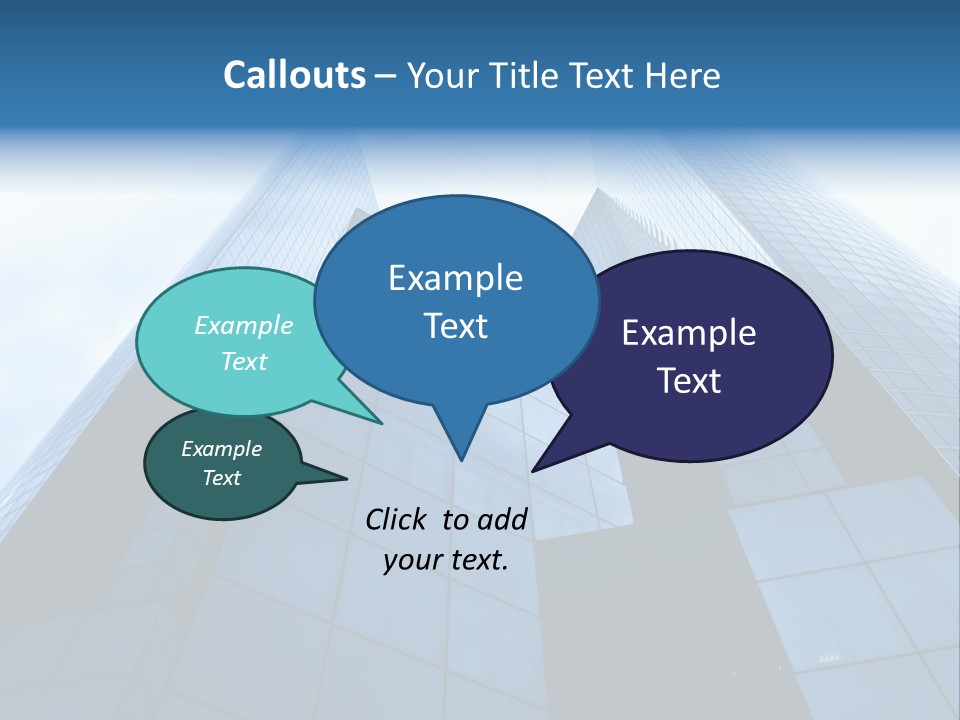 Office Group Tower PowerPoint Template