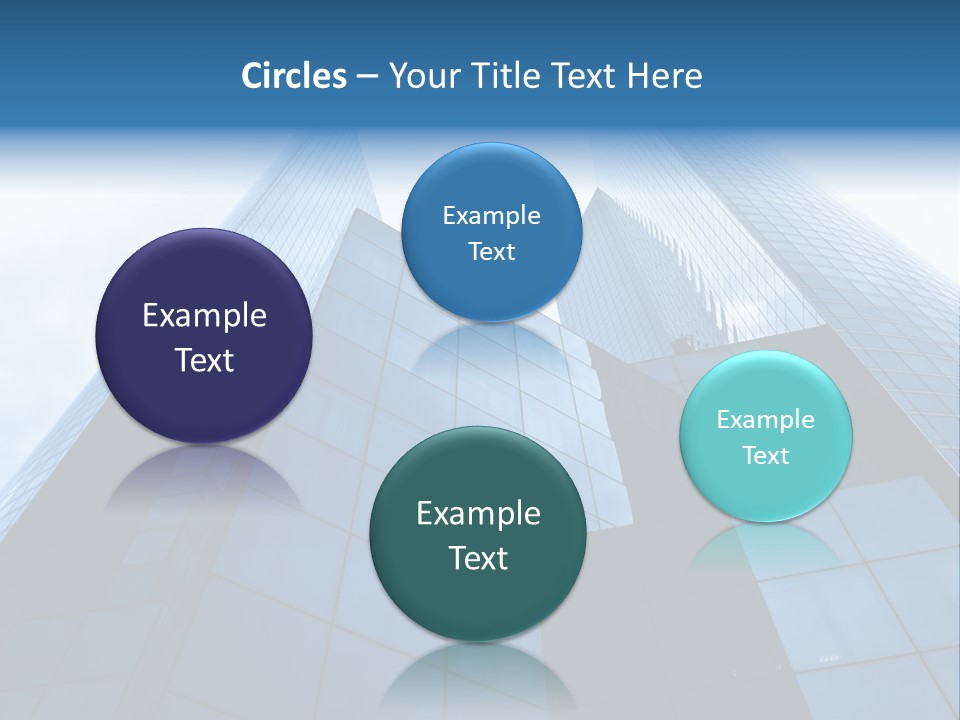 Office Group Tower PowerPoint Template