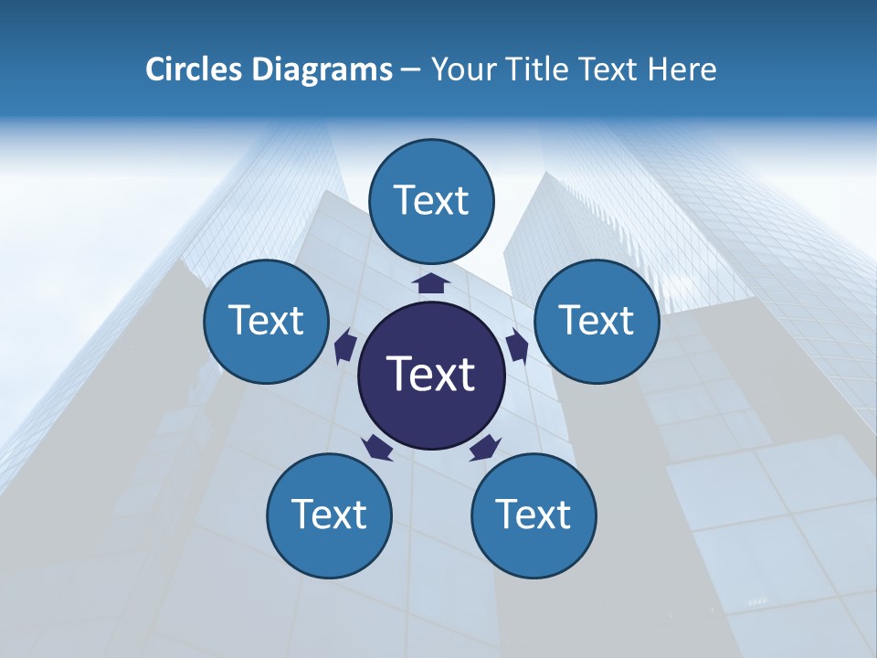 Office Group Tower PowerPoint Template