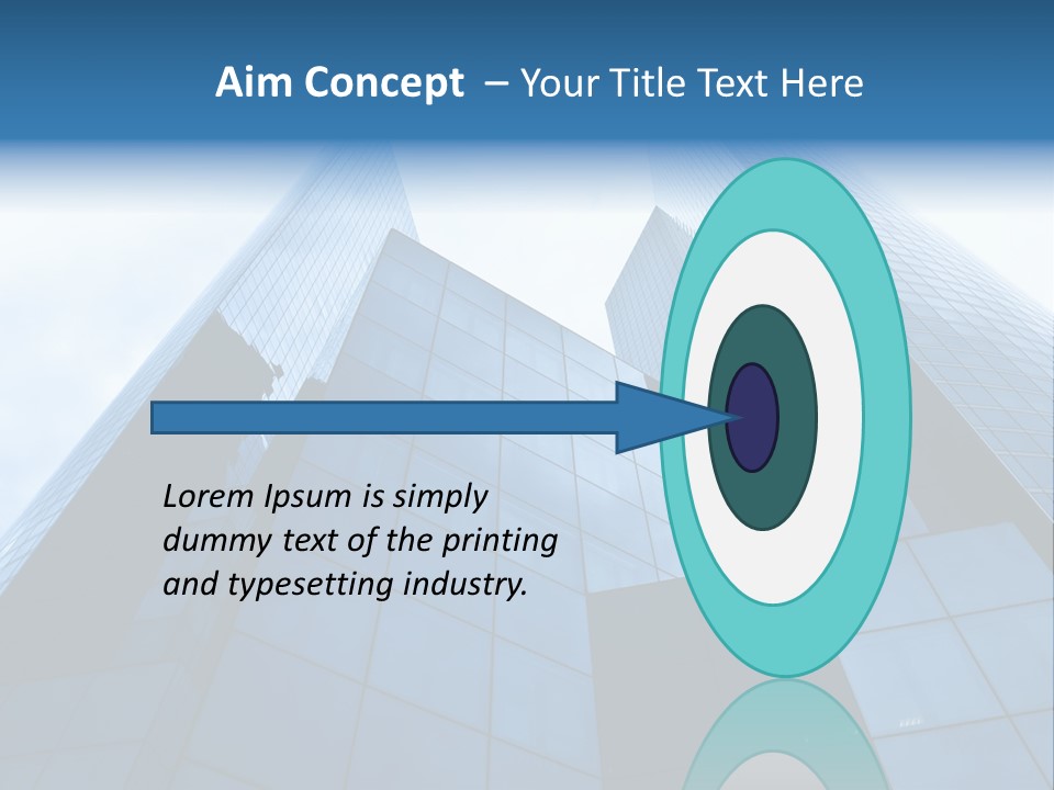 Office Group Tower PowerPoint Template