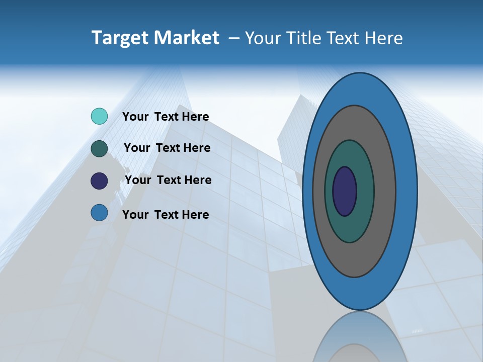 Office Group Tower PowerPoint Template