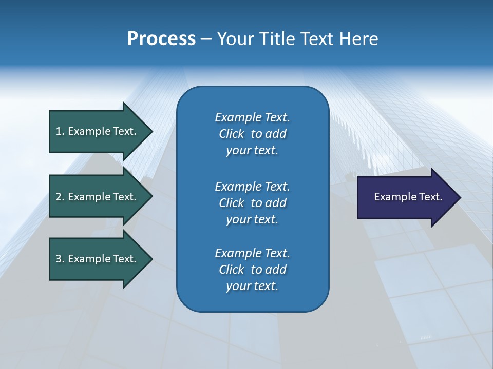 Office Group Tower PowerPoint Template