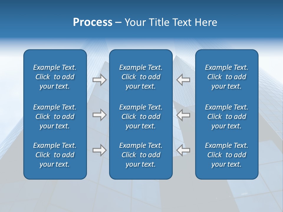 Office Group Tower PowerPoint Template