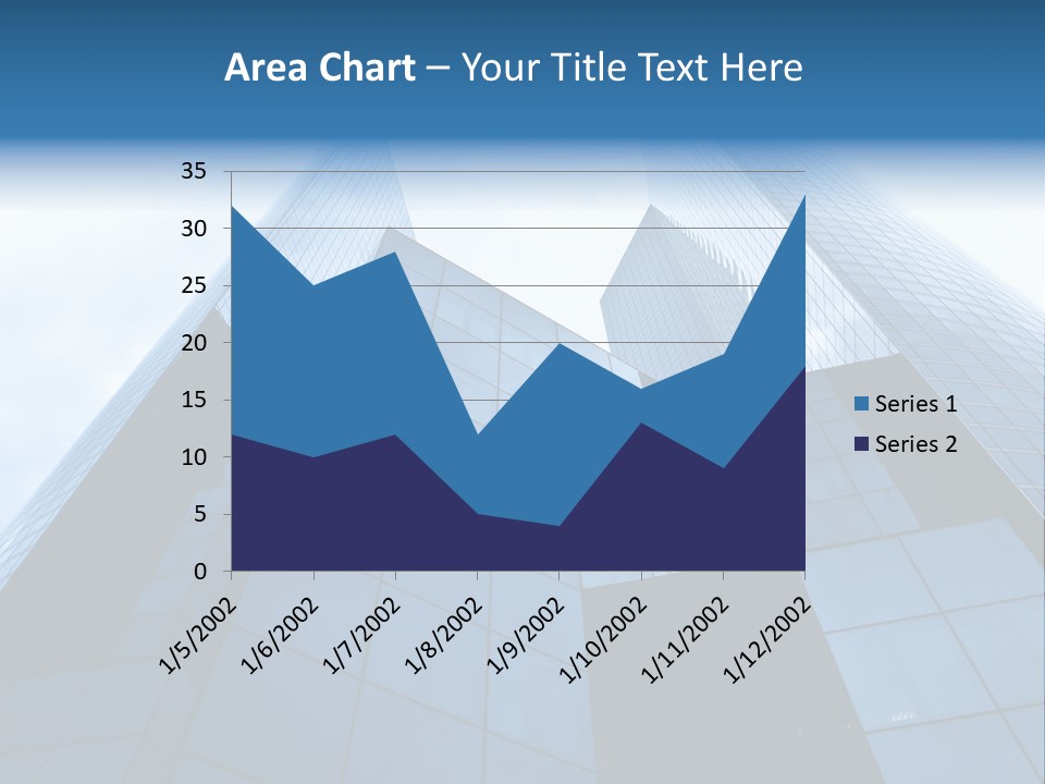 Office Group Tower PowerPoint Template