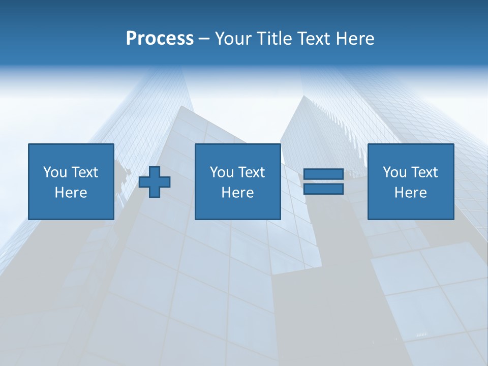 Office Group Tower PowerPoint Template