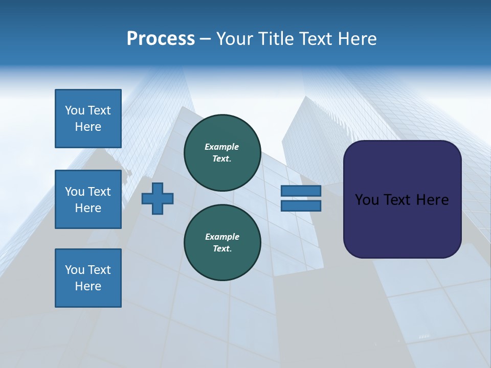 Office Group Tower PowerPoint Template
