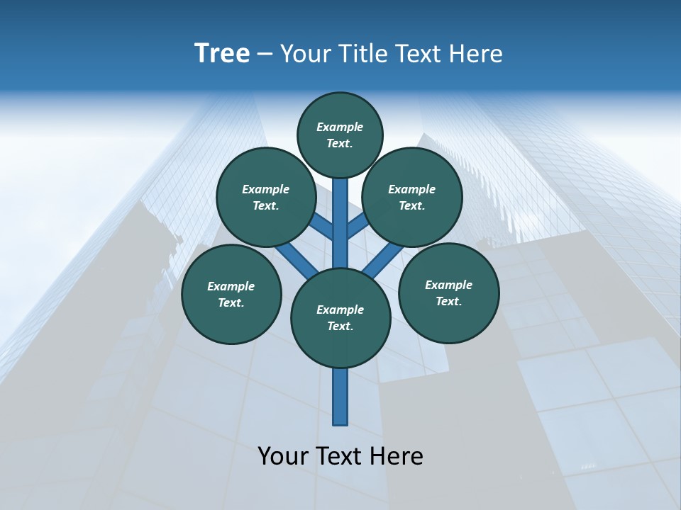 Office Group Tower PowerPoint Template