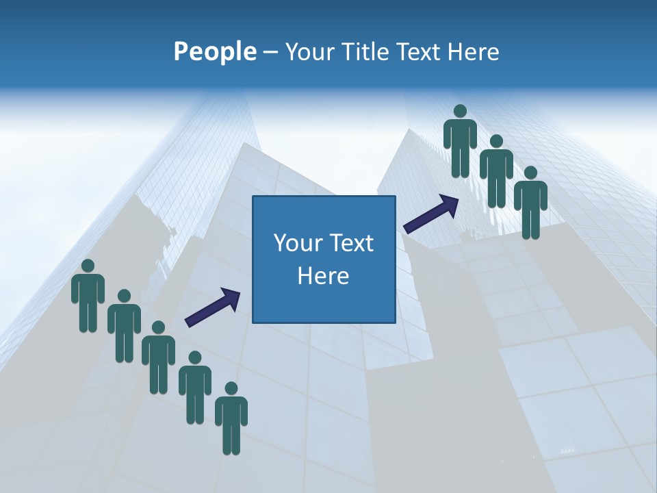 Office Group Tower PowerPoint Template