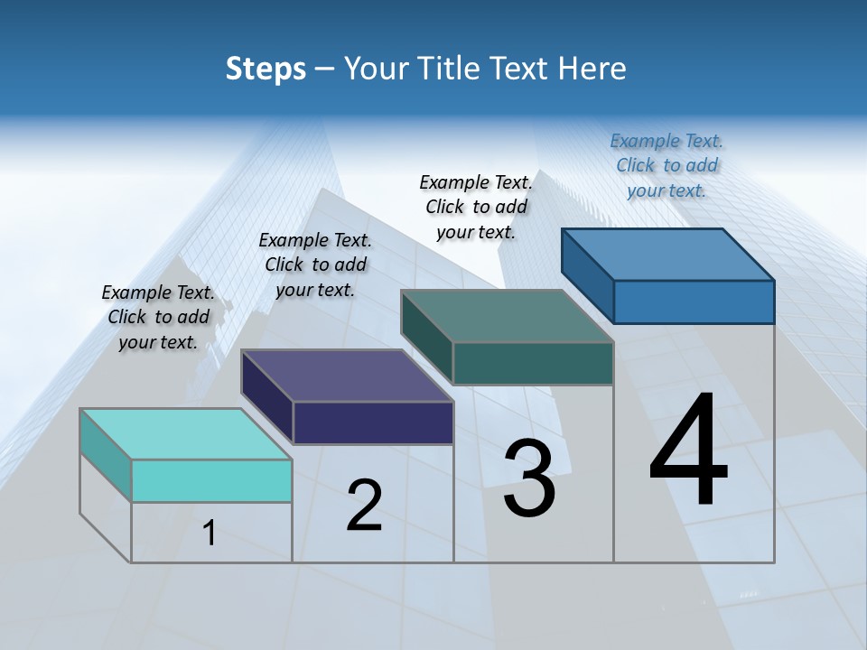Office Group Tower PowerPoint Template