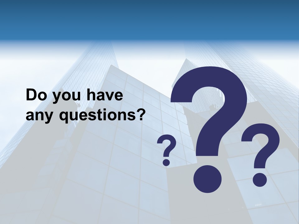 Office Group Tower PowerPoint Template