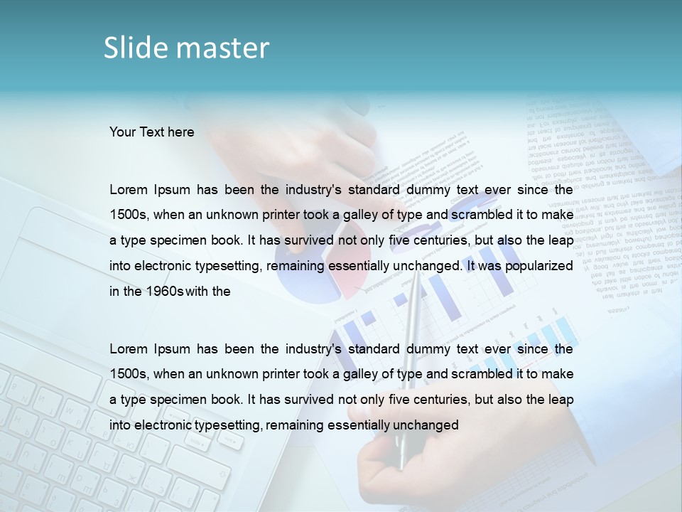 Contemporary Lifestyle Close Up PowerPoint Template