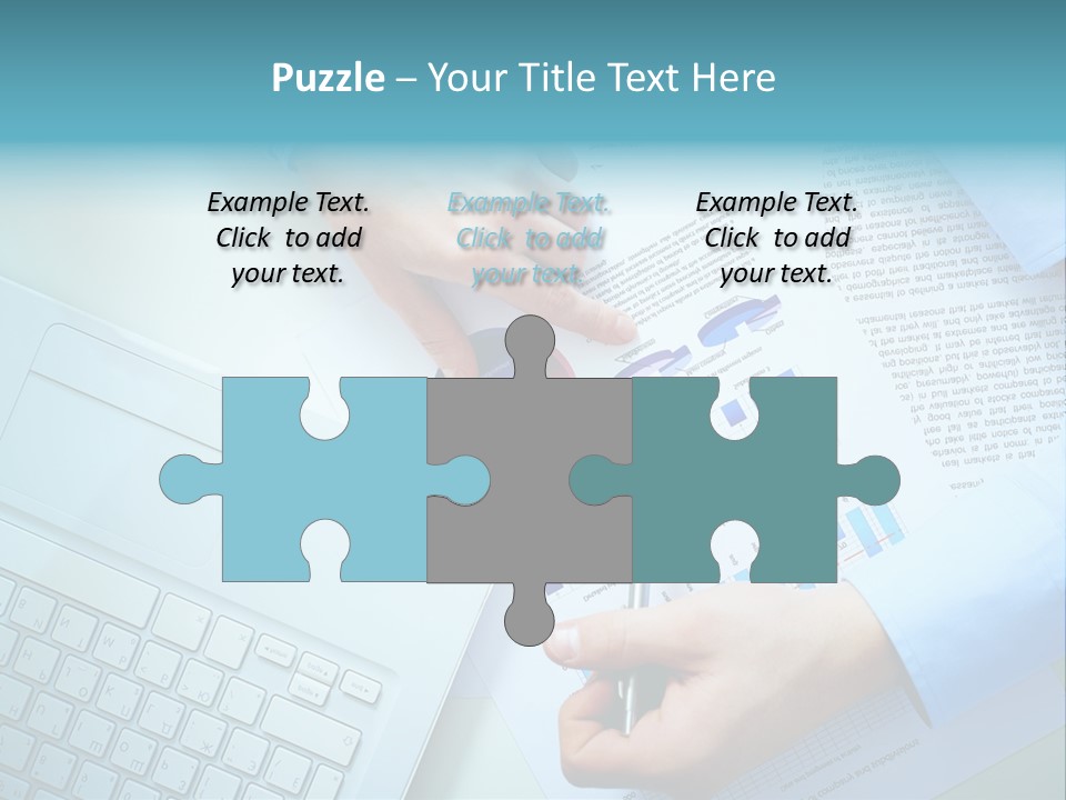 Contemporary Lifestyle Close Up PowerPoint Template