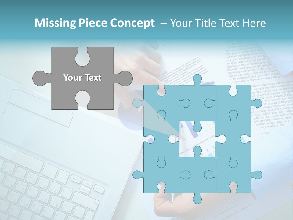 Contemporary Lifestyle Close Up PowerPoint Template