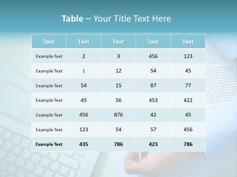 Contemporary Lifestyle Close Up PowerPoint Template