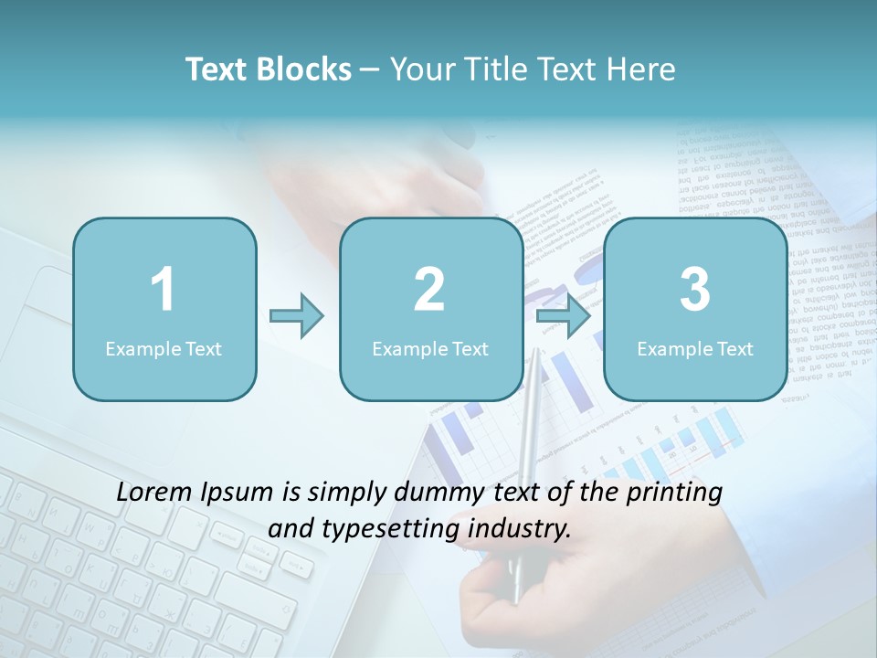 Contemporary Lifestyle Close Up PowerPoint Template
