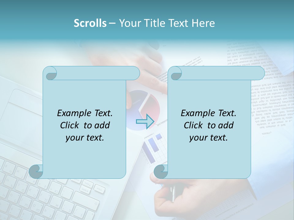 Contemporary Lifestyle Close Up PowerPoint Template