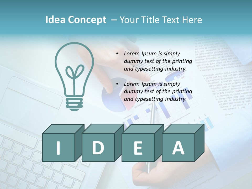 Contemporary Lifestyle Close Up PowerPoint Template
