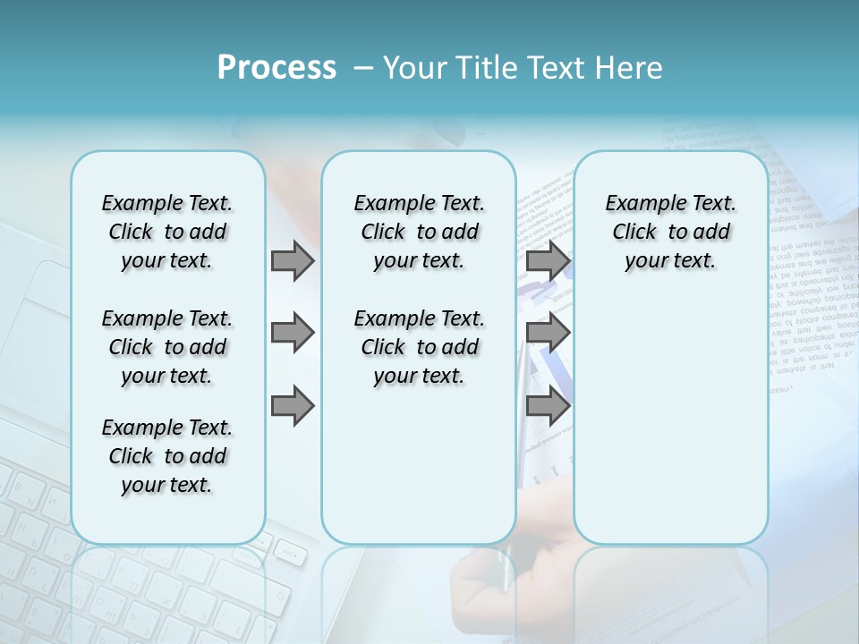 Contemporary Lifestyle Close Up PowerPoint Template