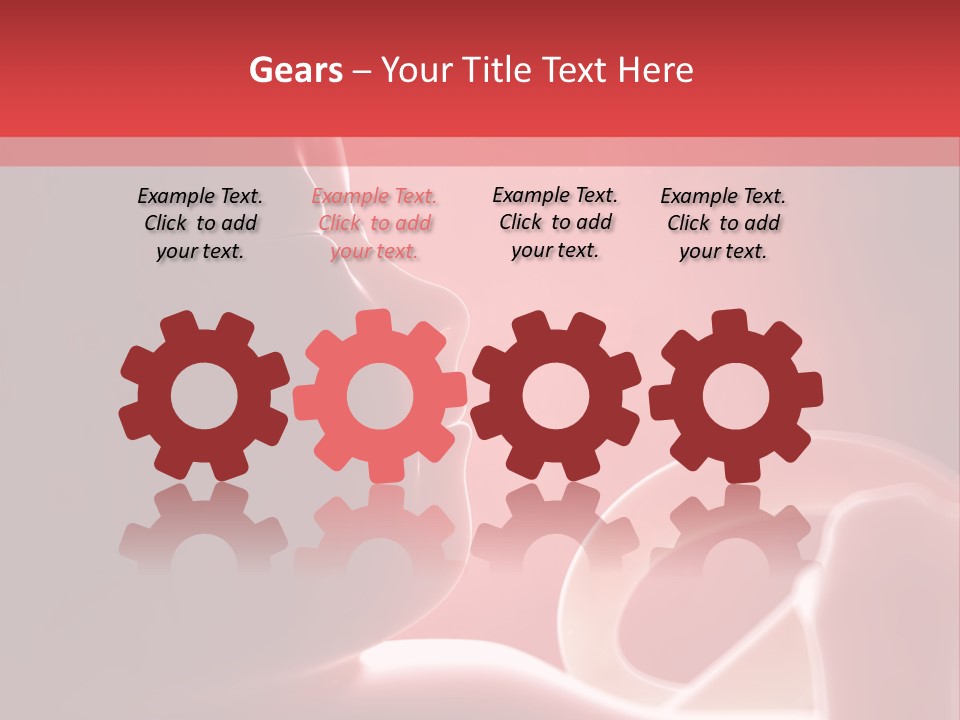 Baby Trimester Embryogenesis PowerPoint Template