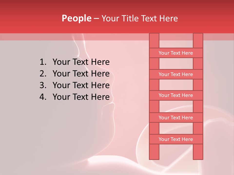 Baby Trimester Embryogenesis PowerPoint Template