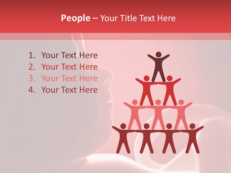 Baby Trimester Embryogenesis PowerPoint Template