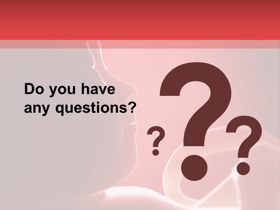 Baby Trimester Embryogenesis PowerPoint Template