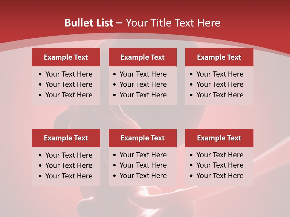 Science Embryogenesis Unborn PowerPoint Template