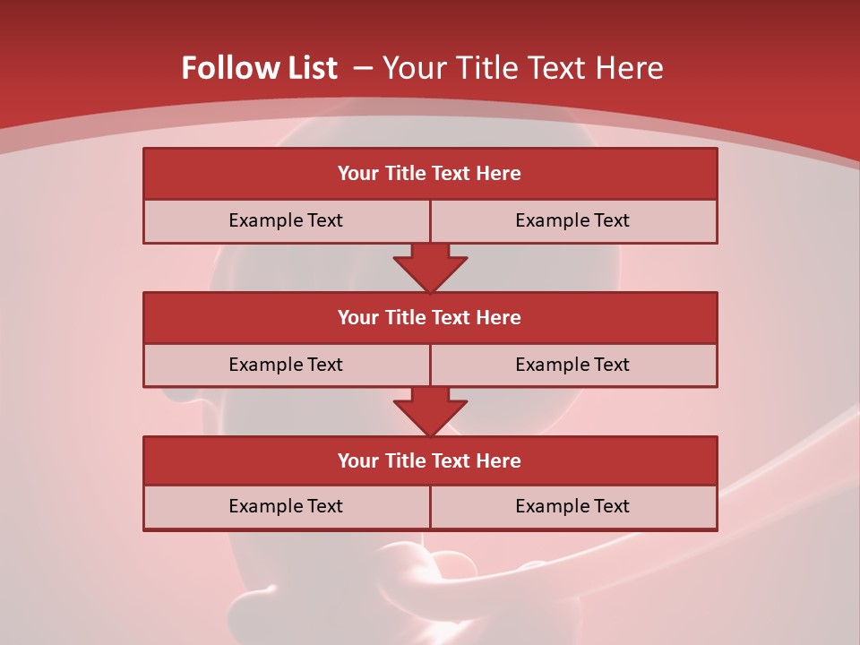 Science Embryogenesis Unborn PowerPoint Template