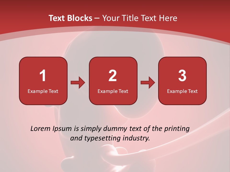 Science Embryogenesis Unborn PowerPoint Template