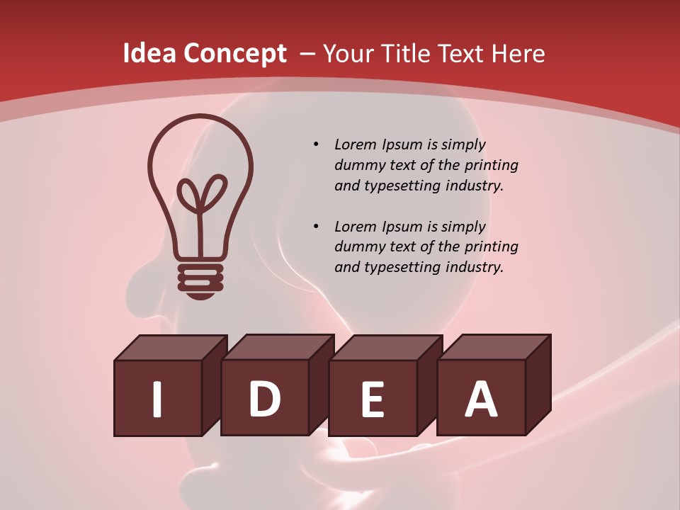 Science Embryogenesis Unborn PowerPoint Template