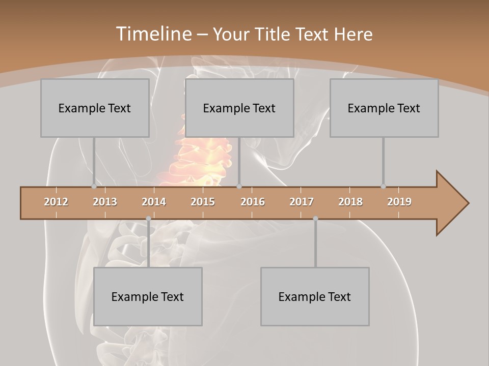 Joint Spinal Biology PowerPoint Template