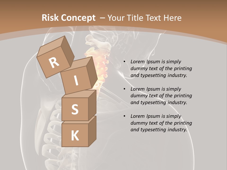 Joint Spinal Biology PowerPoint Template