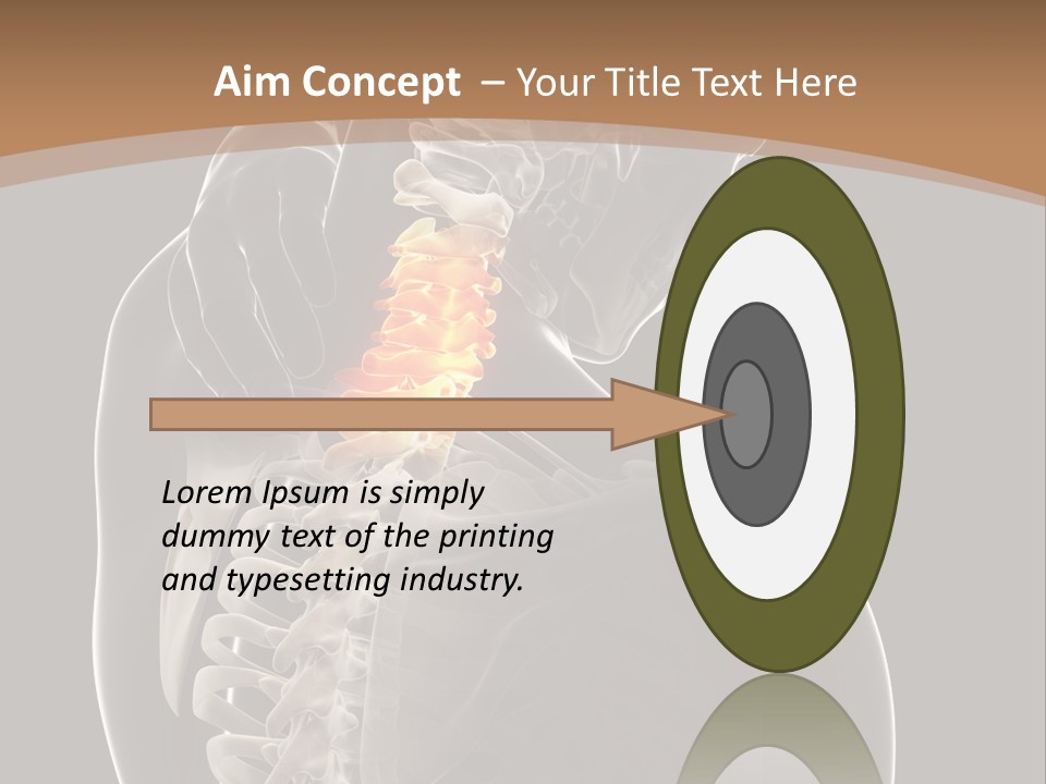 Joint Spinal Biology PowerPoint Template