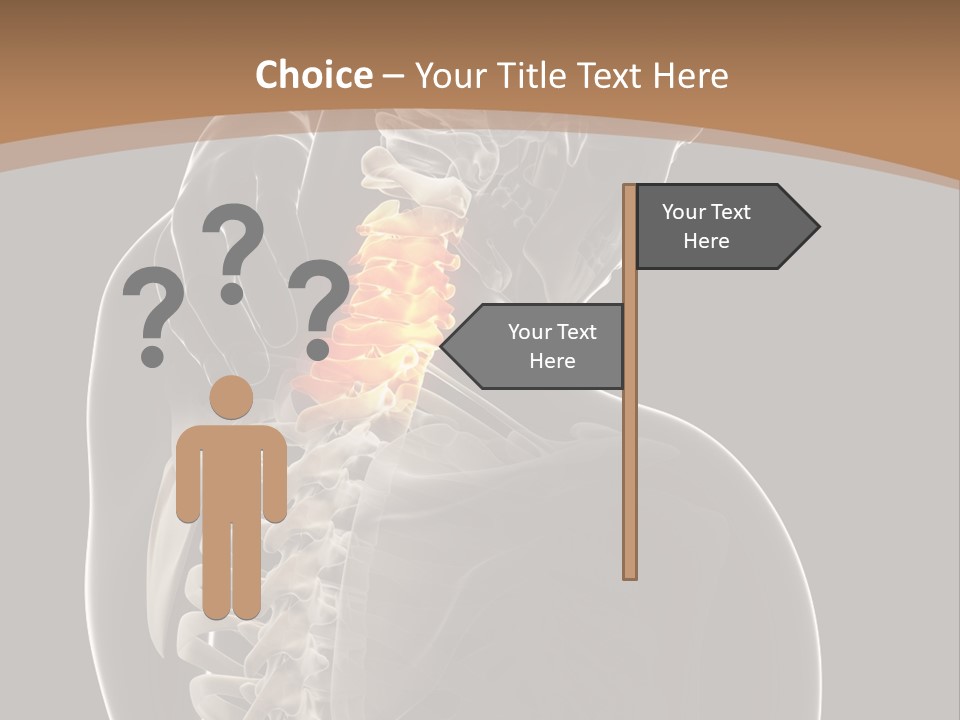 Joint Spinal Biology PowerPoint Template
