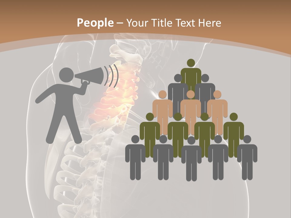 Joint Spinal Biology PowerPoint Template