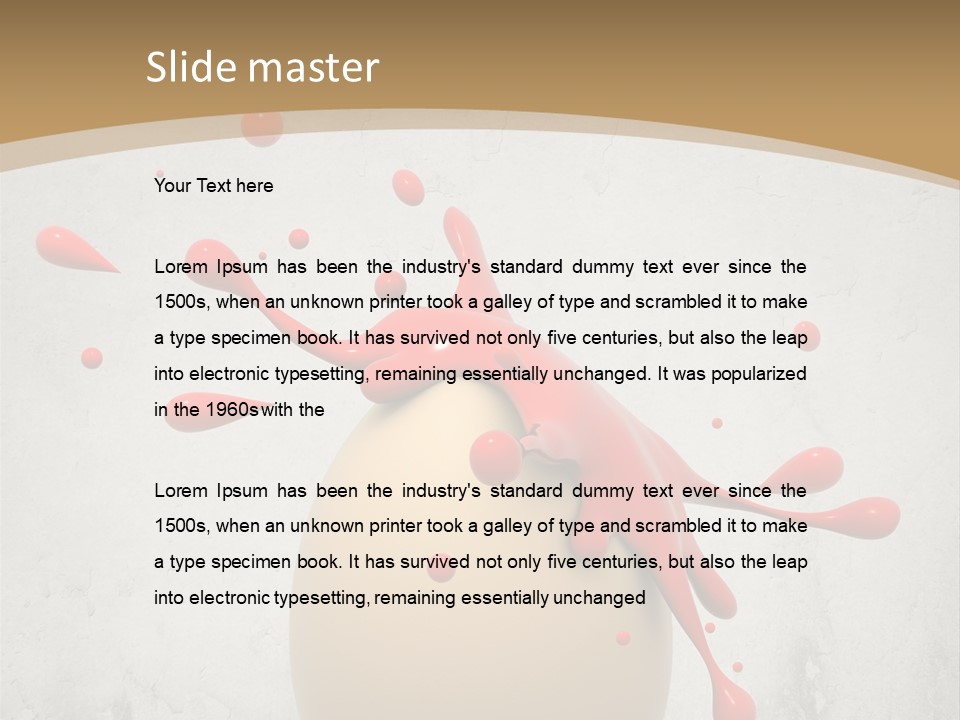 Concept Orthodox Grey PowerPoint Template