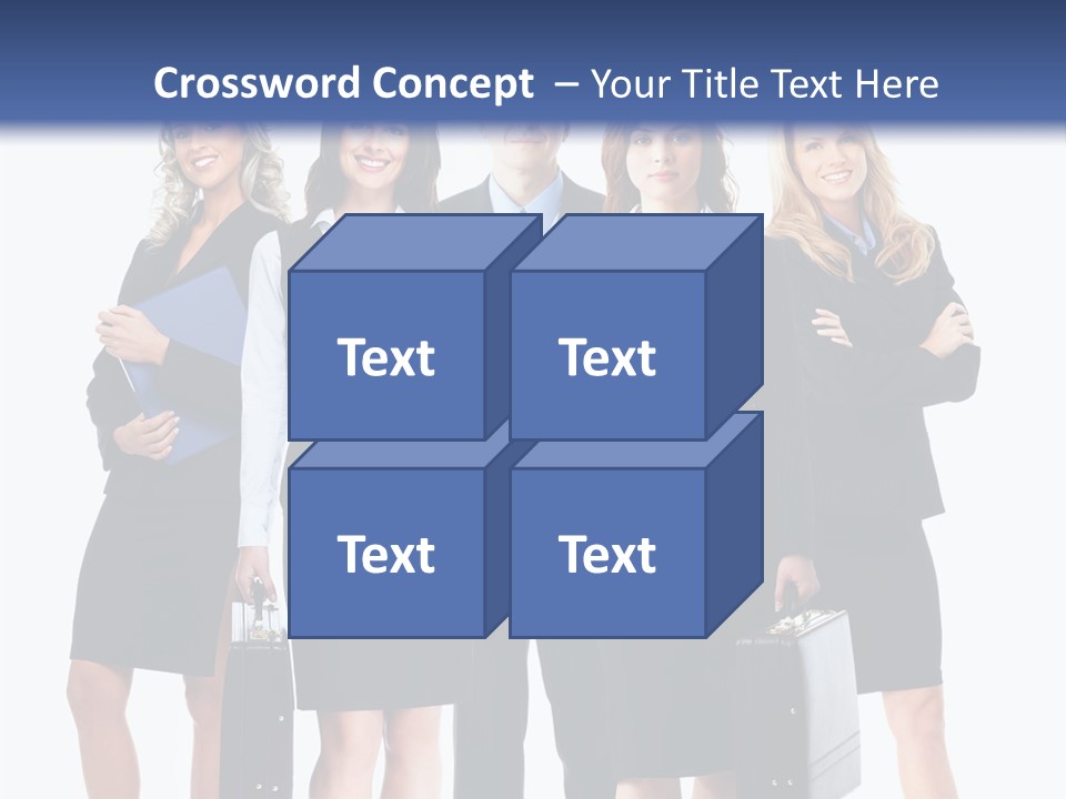 Businessman Education Employment PowerPoint Template
