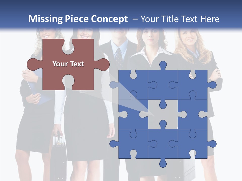 Businessman Education Employment PowerPoint Template