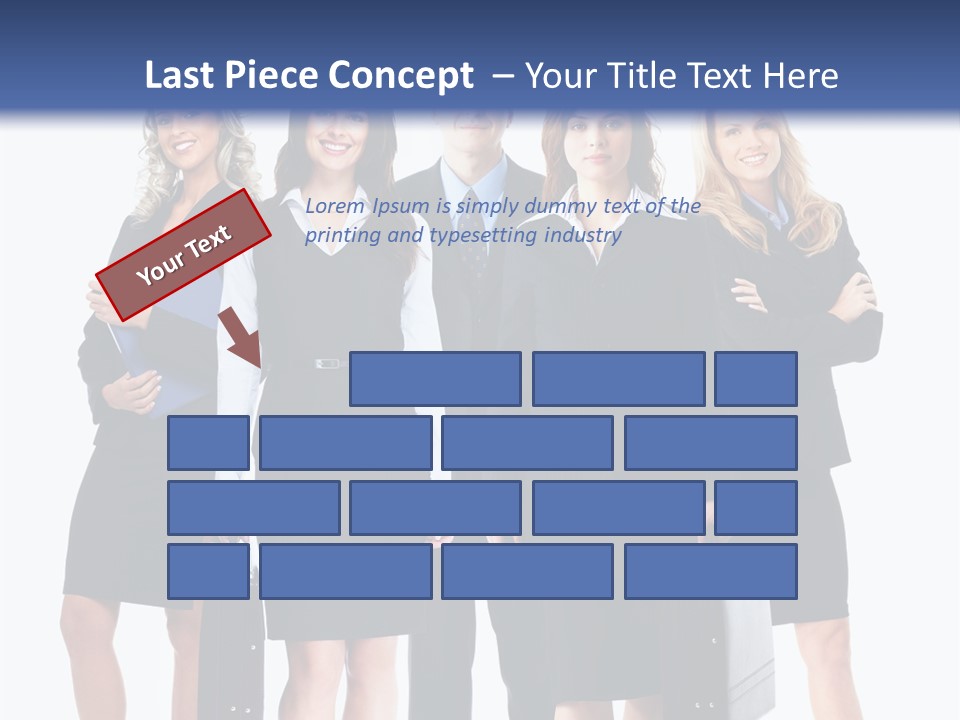 Businessman Education Employment PowerPoint Template