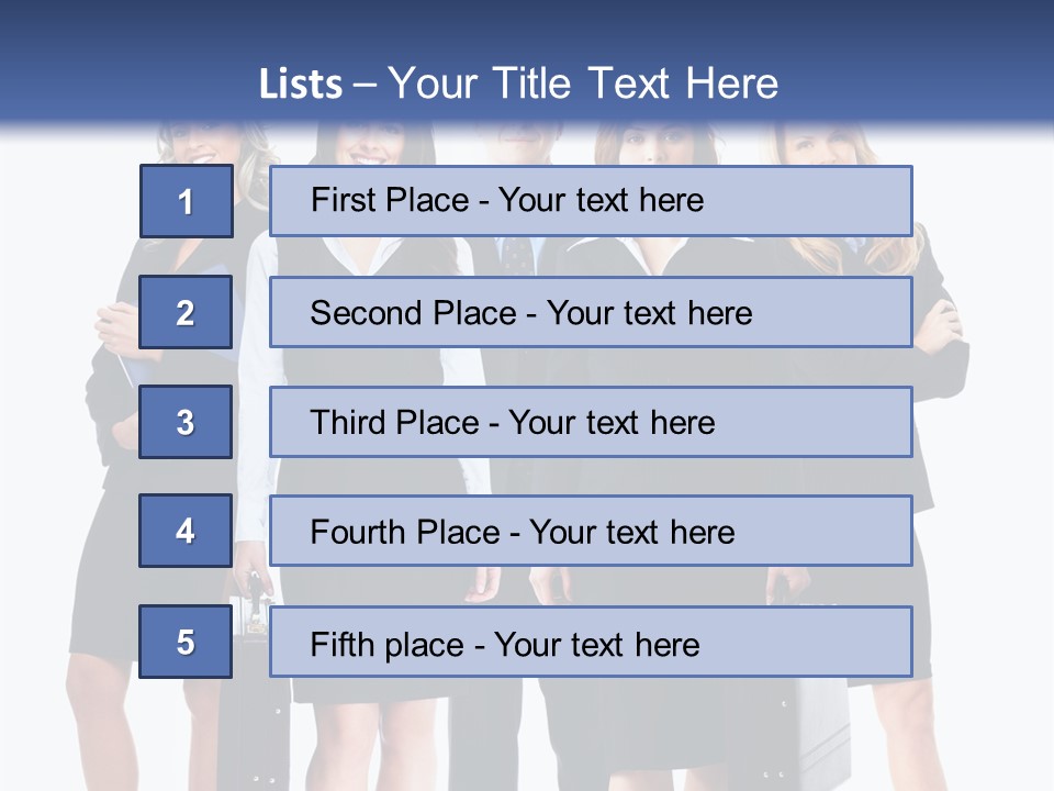 Businessman Education Employment PowerPoint Template