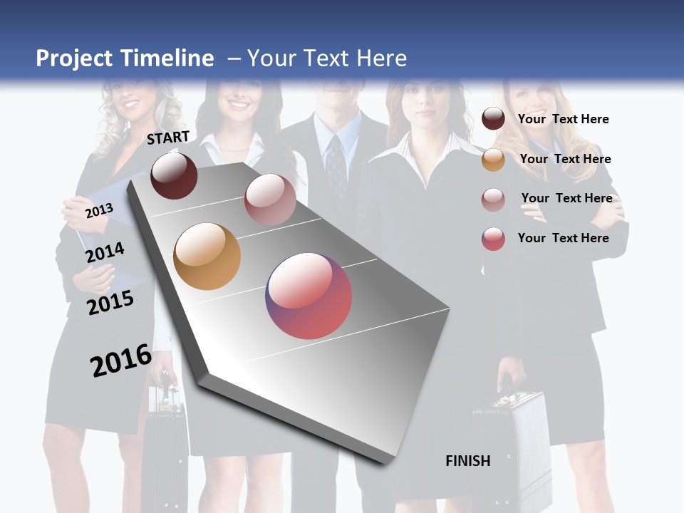 Businessman Education Employment PowerPoint Template