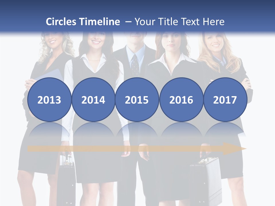 Businessman Education Employment PowerPoint Template