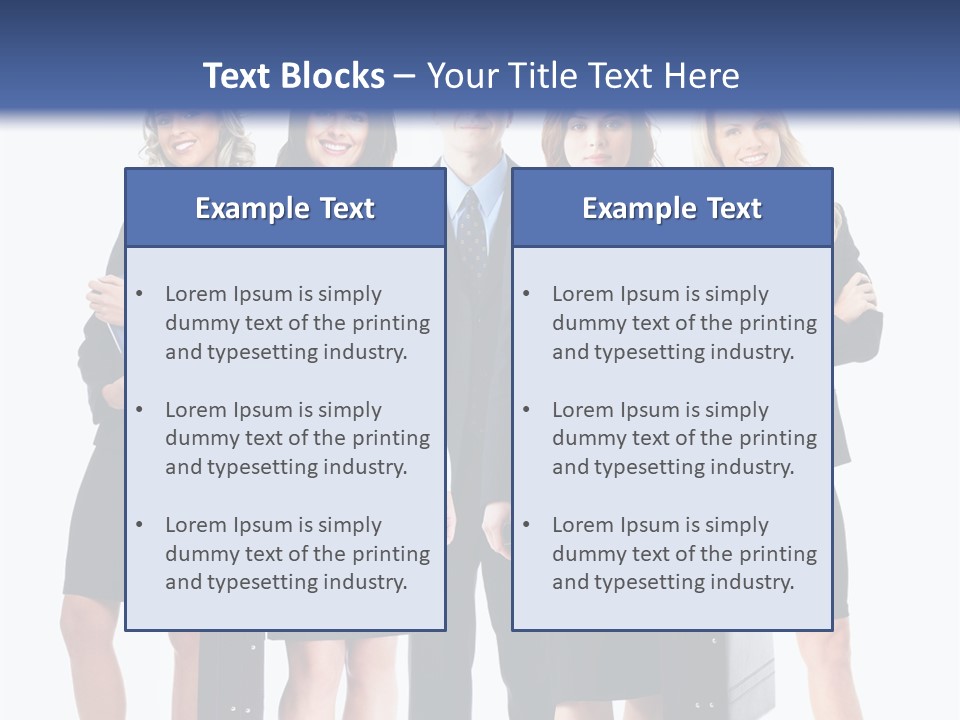 Businessman Education Employment PowerPoint Template